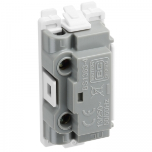 BG Electrical RFUSE Nexus Grid White 1 Module Fused Connection Gridswitch 13A