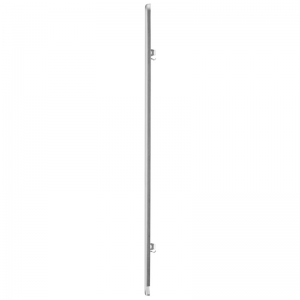 BG Electrical RFBS8 Nexus Grid Brushed Steel Flatplate 8 Module Screwless Grid Frontplate Height: 146mm | Width: 146mm