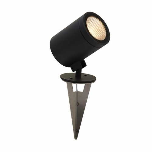 Ansell Lighting AROLEDSSS Rondo Die Cast Aluminium Rondo AC LED 4000K Surface IP55 Spike Light  15W