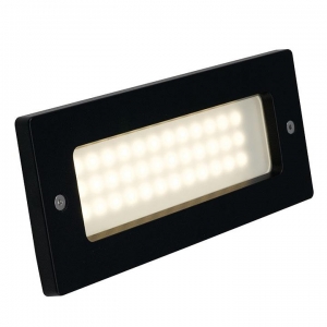 Ansell Lighting AFBLLED Fidenza Die Cast Aluminium Cool White LED c/w Integral Driver Bricklight IP65 2.2W 220x85mm