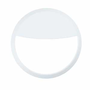 Ansell Lighting ADLED2/BZ/EYE/W Delta White Polycarbonate Eyelid Bezel Trim For Delta ADLED2 Bulkheads