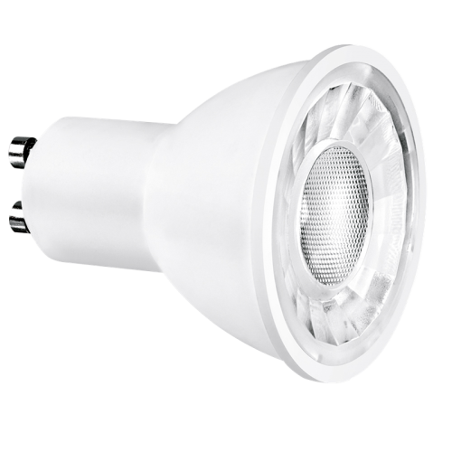 Aurora Lighting EN-DGU005/64 6400K LED GU10 Lamp Reflector 60Deg Dimmable 5W 240V