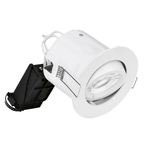 Aurora Lighting EN-DLM982X Pressed Steel Adjustable Compact Fire Rated Downlight 50W 12/240V Aurora Lighting EN-DLM982X Pressed Steel Adjustable Compact Fire Rated Downlight 50W 12/240V