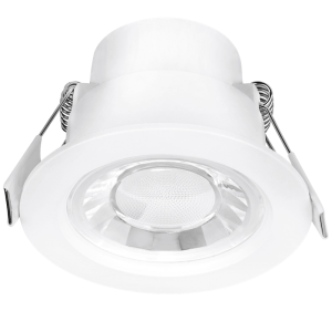 Aurora Lighting EN-DL10160/30 White LED Fixed Integrated Downlight 4000K EnFiniti Lens 8W 240V