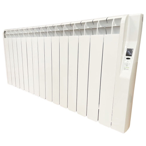 Rointe KRI0550RAD3 Kyros White Digital 5 Element Low Energy Electric Radiator With 4 Programs, Fuzzy Logic Energy Control & Open Window Detection 550W