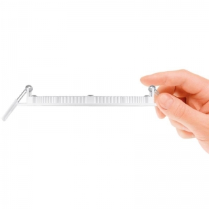 Aurora Lighting EN-PL12B/65 White LED Fixed Integrated Low Profile Downlight 6500K 12W 240V