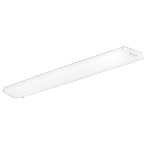 Aurora Lighting EN-SF1530/40 Princeton White Single 5ft LED Linear Luminaire With Opal Diffuser & Cool White LEDs IP20 30W