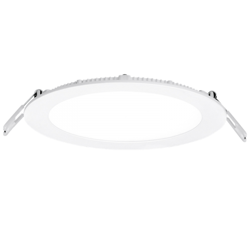 Aurora Lighting EN-PL12B/65 White LED Fixed Integrated Low Profile Downlight 6500K 12W 240V