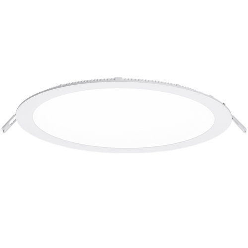 Aurora Lighting EN-PL24B/40 White LED Fixed Integrated Low Profile Downlight 4000K 24W 240V