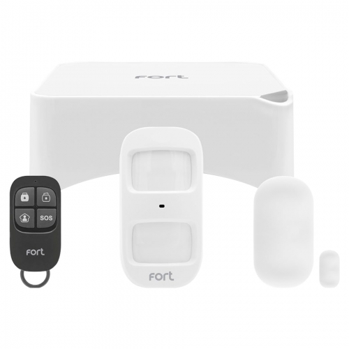 ESP ECSPK5 Fort Smart Security Alarm Kit 5 With Smart Hub, Pet Tolerant PIR, Door/Window Contact & Remote Keyfob