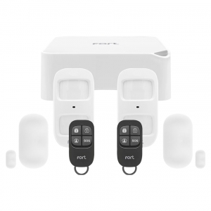 ESP ECSPK6 Fort Smart Security Alarm Kit 6 With Smart Hub, 2 x Pet Tolerant PIRs, 2 x Door/Window Contacts & 2 x Remote Keyfob