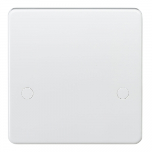 Knightsbridge CU8340 White Curved Edge 45A Cooker Connection Unit