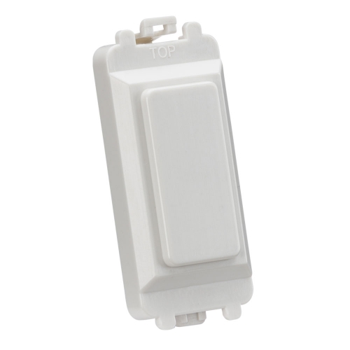 Knightsbridge GDM013U White Blank Gridswitch Module