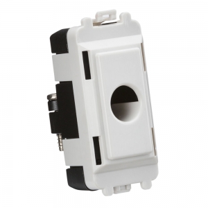 Knightsbridge GDM012U White Flex Outlet Gridswitch Module