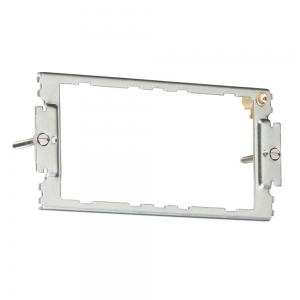 Knightsbridge CUG2F 3 and 4 Module Grid Mounting Frame For Curved Edge Face Plates