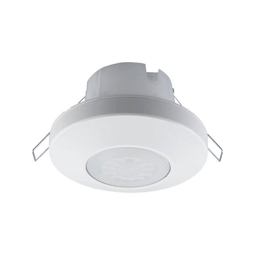 Timeguard PDFM362AB White Flush Mounting 360° Two Channel PIR Presence Detector With Optional Absence Detection IP20 230V Detection Range: 8m | 30sec - 30min Adjustable Timing