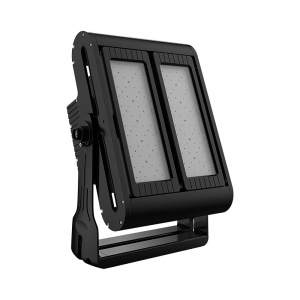 Ansell Lighting ACOLOED500 Colossus Black HO LED 5000K IP65 Floodlight c/w Remote LED Driver 500W