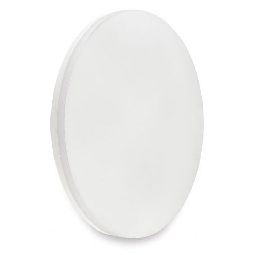 Collingwood Lighting WL9410SCS WL94 White All Polycarbonate Round CCT LED Bulkhead With Opal Diffuser & 3000K/4000K/6500K Selectable LEDs IP44 10W 1000-1100Lm 240V DiaØ: 300mm | Proj: 60mm