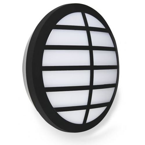 Collingwood Lighting WL95BG WL95 Black Round Grille Accessory For WL95 Bulkeads
