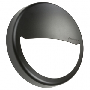 Knightsbridge BT9EB Black Clip-On Round Eyelid Bezel For BT9CT Bulkheads DiaØ: 260mm | Proj: 69mm