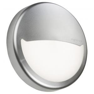 Knightsbridge BT14ES Silver Clip-On Round Eyelid Bezel For BT14ACT Bulkheads DiaØ: 260mm | Proj: 69mm