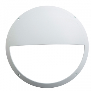 Ansell Lighting AVILED/W/EYE Vision White Round Eyelid Accessory for Vision Bulkheads