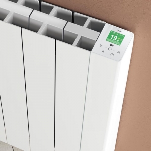 Rointe BRI0990RAD Belize White 990W Low Energy Electric Radiator Oil Filled - Built-In WIFI App Controllable