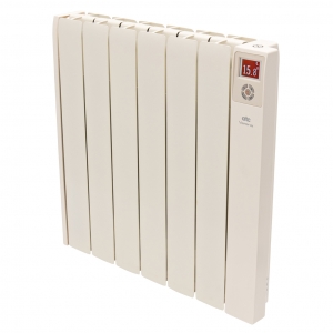 ATC VAR1200 Varena White Electric Thermal Radiator With Standalone Control IP2X 1200W 230V Height: 581mm | Width: 655mm | Depth: 100mm