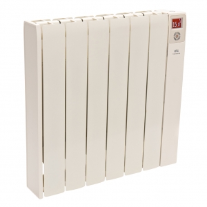 ATC VAR1200 Varena White Electric Thermal Radiator With Standalone Control IP2X 1200W 230V Height: 581mm | Width: 655mm | Depth: 100mm