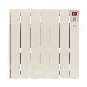 ATC VAR1200 Varena White Electric Thermal Radiator With Standalone Control IP2X 1200W 230V Height: 581mm | Width: 655mm | Depth: 100mm