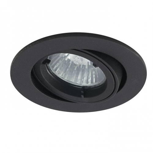 Ansell Lighting ATLVOG/IP44/B Twistlock Black Twistlock Gimbal MR16 IP44 Downlight  35W
