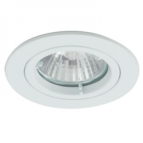 Ansell Lighting ATLVD/IP44/W Twistlock White Twistlock MR16 IP44 Downlight  50W