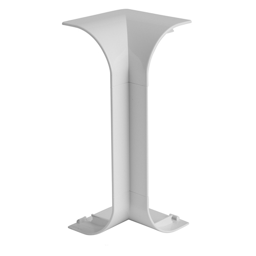 Marshall Tufflex CEIBP1MWH Sterling Curve Profile 1 White Moulded Trunking Internal Bend Height: 167m | Width: 50mm