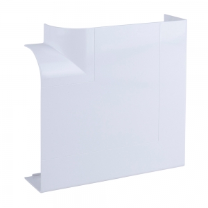 Marshall Tufflex CEFA2UMWH Sterling Curve Profile 2 White Moulded Upward Trunking Flat Bend Cover Height: 167m | Width: 50mm
