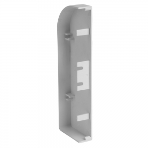 Marshall Tufflex CEECP2MLHWH Sterling Curve Profile 2 White Moulded Left Trunking End Cap Height: 167m | Width: 50mm