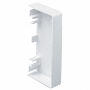 Marshall Tufflex EEC10WH Sterling Mono Plus 10 White Single Compartment Trunking End Cap Height: 100mm | Width: 50mm