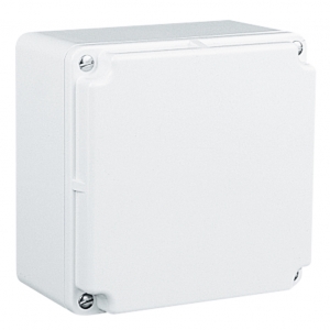 Marshall Tufflex MTAB150BWH White PVC Plain Sided IP66 Adaptable Box Height: 155mm | Width: 155mm | Depth: 92mm