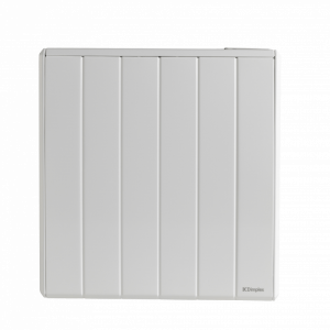Dimplex QRAD075RF Q-Rad White Wireless App Controllable 750W Intelligent Electric Panel Heater  - Requires DIMPLEXHUB For App Control IP24 240V Width: 513mm | Height: 546mm | Depth: 105mm