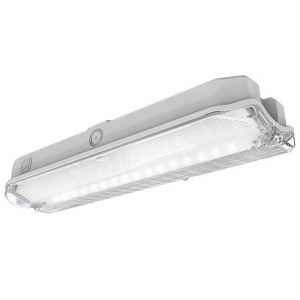 Ansell Lighting AGLED/3M Guardian 6500K LED 3hrM/NM c/w Legend & Driver Bulkhead IP65 3W 352x110mm