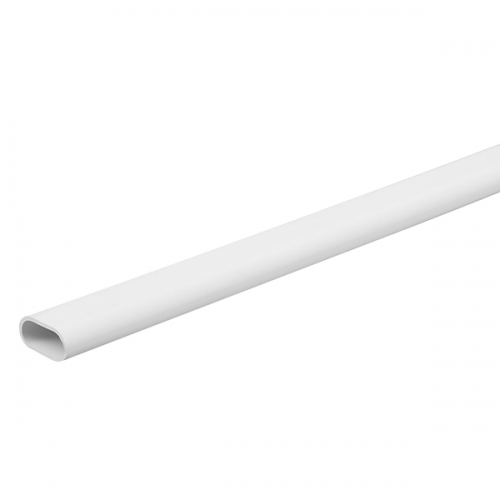 Marshall Tufflex OC20WH Bendex White Oval PVC-U Conduit Length Diameter Ø: 20mm | Length: 3m