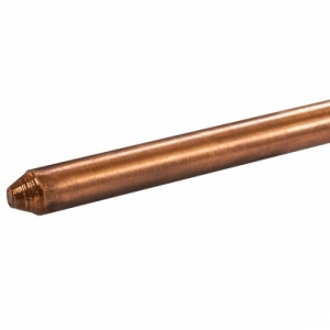 ER3/8 Copper Bonded Non-Extendable Earth Rod DiaØ: 9.5mm (⅜") | Length 1200mm (4ft)