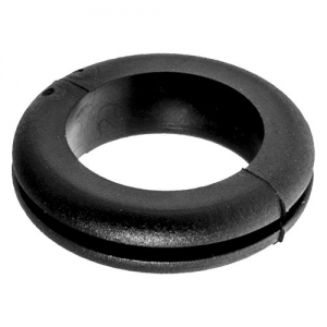 GRO20 Black PVC Open Grommet (Pack Size 100) 20mm
