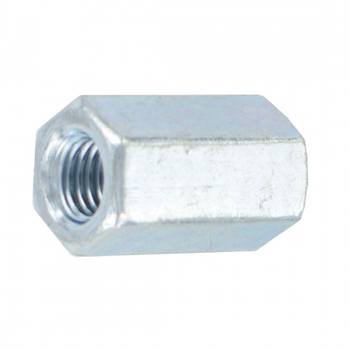 Deligo ISC10 Electro Plated Zinc Threaded Rod Connector Thread: M10 - Priced Individually