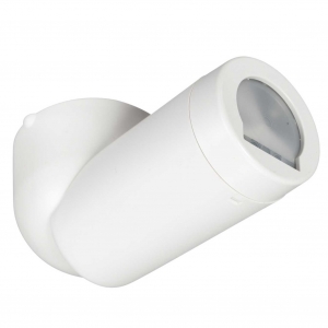 Danlers CEDR6PLR White Round Surface Ceiling Mount Plug-In 6° | 25m Long Range Directional PIR Detector With Lux Level Sensing & 10sec - 40min Delay