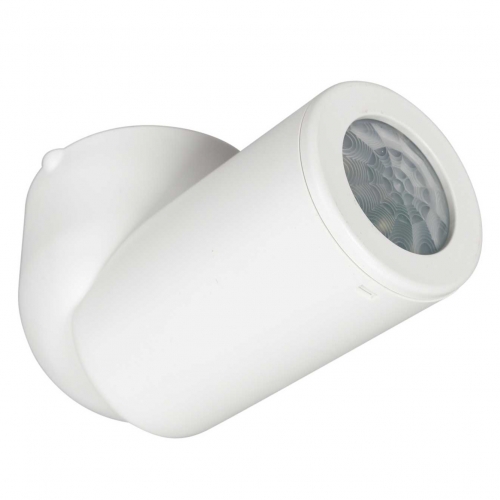 Danlers CEDR 6P White Round Surface Ceiling Mount Plug-In 120° | 10m Directional PIR Detector With Lux Level Sensing & 10sec - 40min Delay IP20 6A
