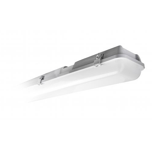 Megaman 711342 Rocco 40W 4800Lm 4ft IP65 Twin LED Non-Corrosive Batten Opal Diffuser Cool White (4000K) LEDs