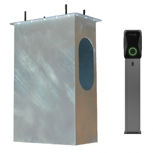 Project EV EV-GMEVA-S-2 Ground Mount For Single Gun 7.3kW + 22kW Floor Mounting EV Chargers