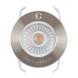 Collingwood Lighting GL040DWBX40 Stainless Steel LED Groundlight With 40° Beam Angle & Cool White (4000K) LED IP68 2.2/4.6W 310-530Lm DiaØ : 76mm