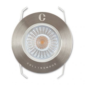 Collingwood Lighting GL040DNBX40 Stainless Steel LED Groundlight With 12° Beam Angle & Cool White (4000K) LED IP68 2.2/4.6W 310-530Lm DiaØ : 76mm
