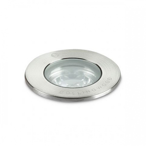 Collingwood Lighting GL019S27 Stainless Steel LED Ground Light With 12° Beam Angle & Extra Warm White (2700K) LED IP68 1W/2W 80-130Lm DiaØ : 40mm